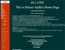 Tablet Screenshot of dinceraydin.com